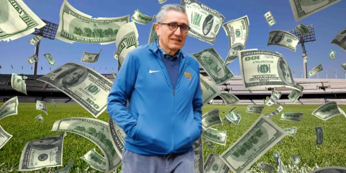 El nuevo presidente de Pumas llega al Pedregal y el tiempo que esté aquí ganará muy bien