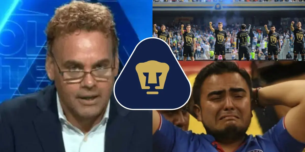 El periodista de ESPN le dio con todo al equipo de la noria y no lo bajo de equipo chico