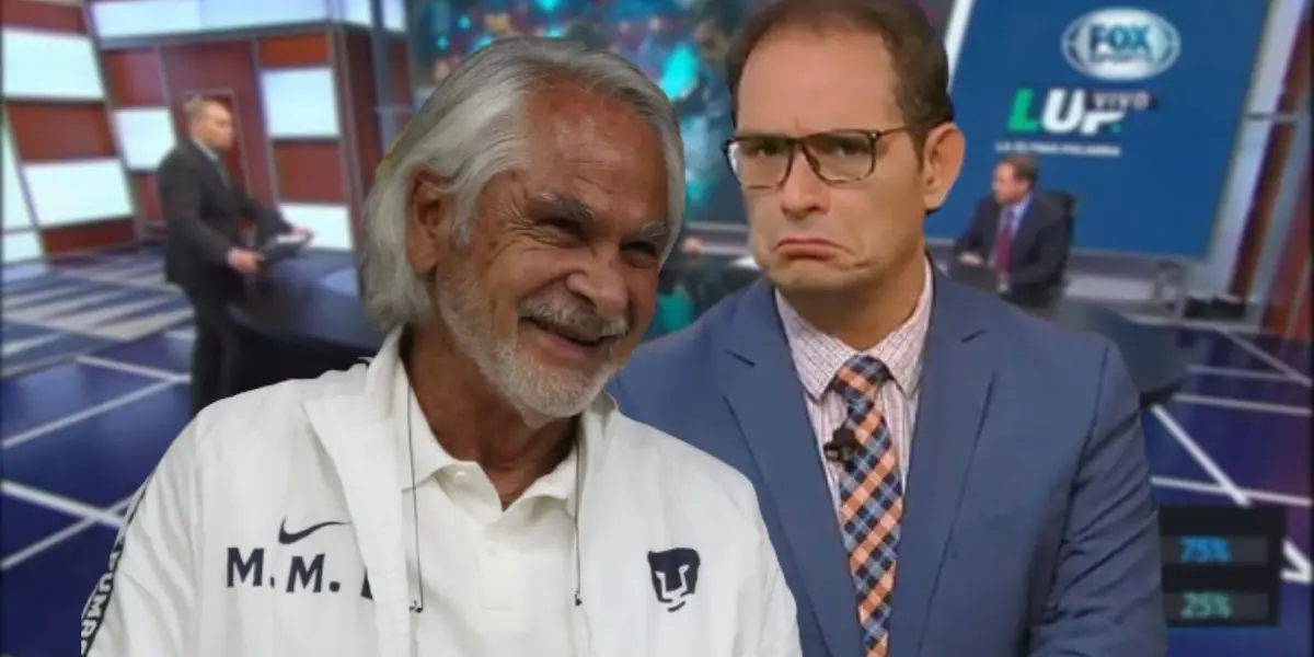 El periodista de Fox Sports le faltó al respeto a una de las máximas figuras de Pumas