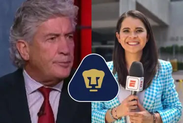 El periodista deportivo perdió el control y atacó a su compañera