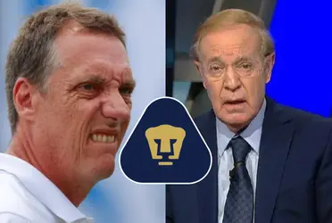 El periodista le recordó su paso por el club y le hizo declaraciones donde más le duelen