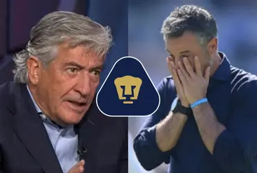 El periodista no pudo evitar criticar el trabajo de su hijo en vivo