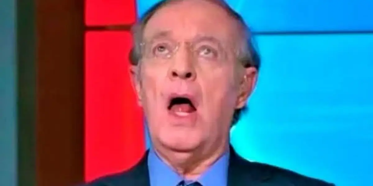 El periodista se mostró molesto con el conjunto dirigido por Lema