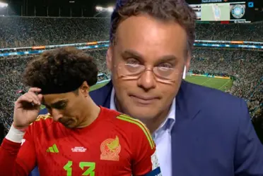 El polémico analista tampoco se vio muy convencido de la presencia de Ochoa como inamovible del Tri