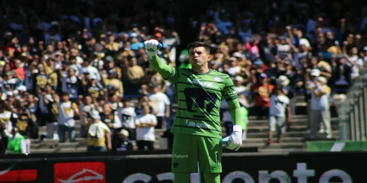 El portero de Pumas compartió un mensaje en sus redes sociales tras quedar fuera del torneo