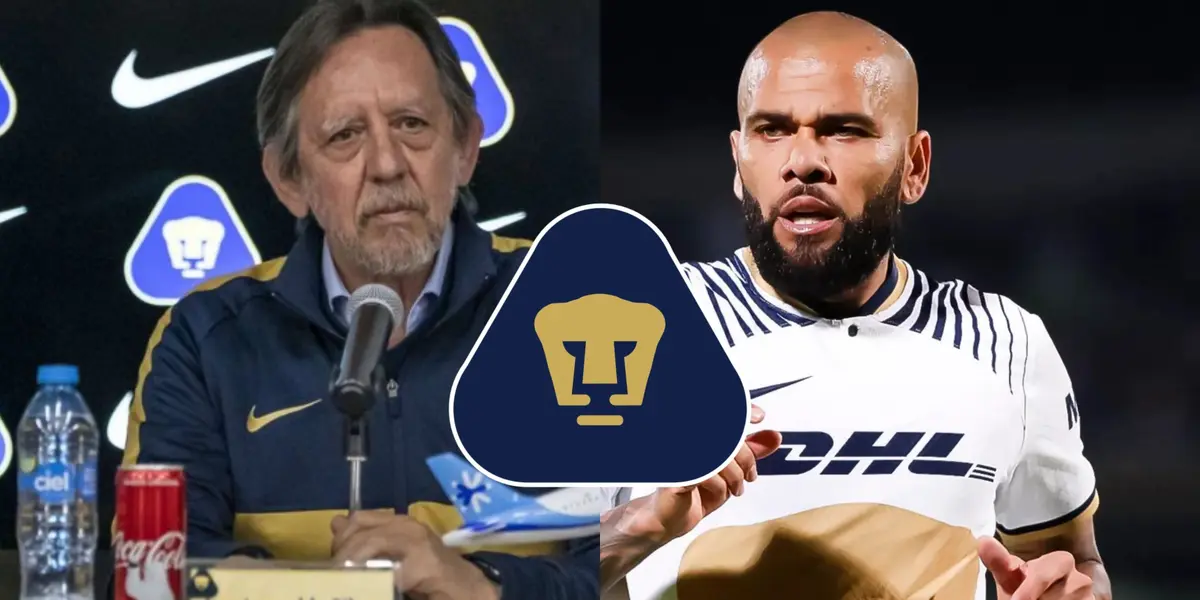 El presidente del club universitario actuó respecto al caso de Dani Alves