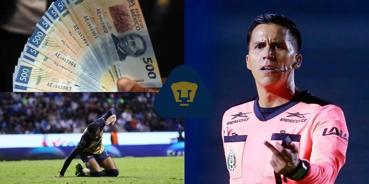 El silbante afectó a Pumas de manera categórica en la frontera