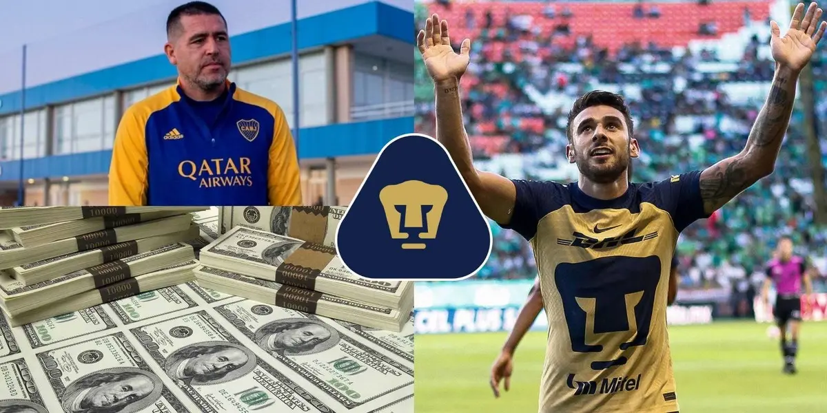 El Toto fue ídolo en Boca, pero como siempre, se les fue porque en México se paga mejor