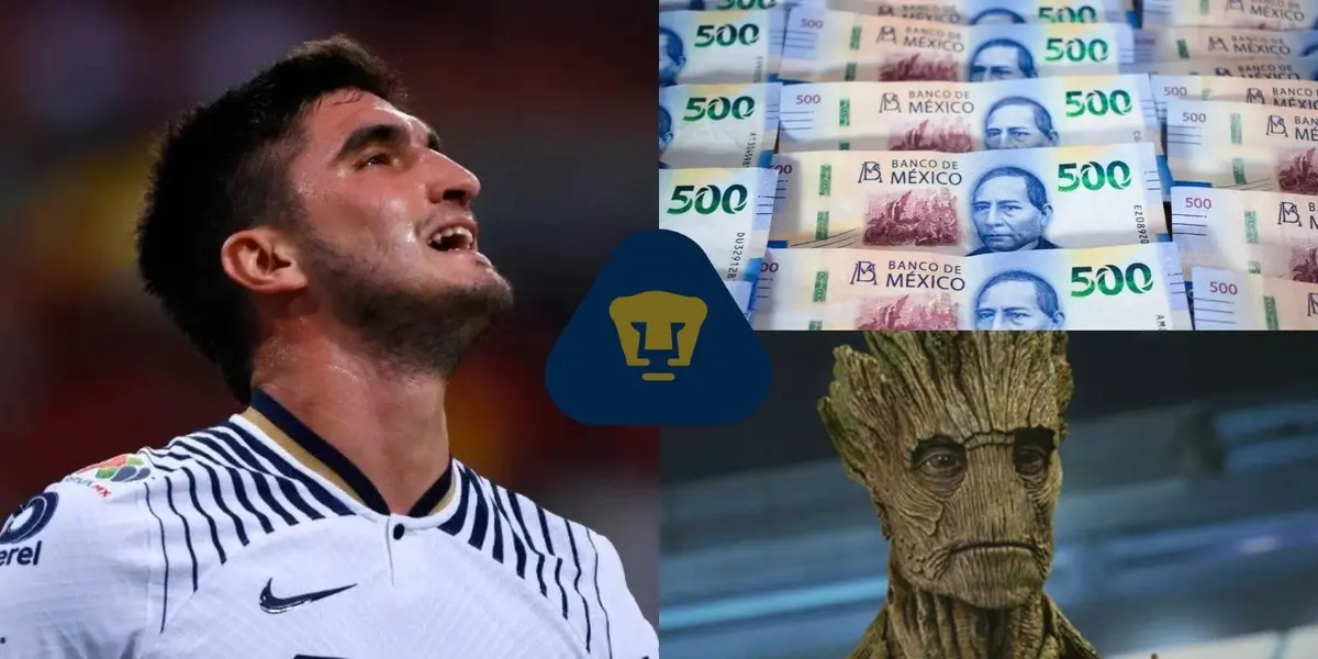 El Tuti resultó ser un tremendo petardo en Pumas a pesar de su gran sueldo