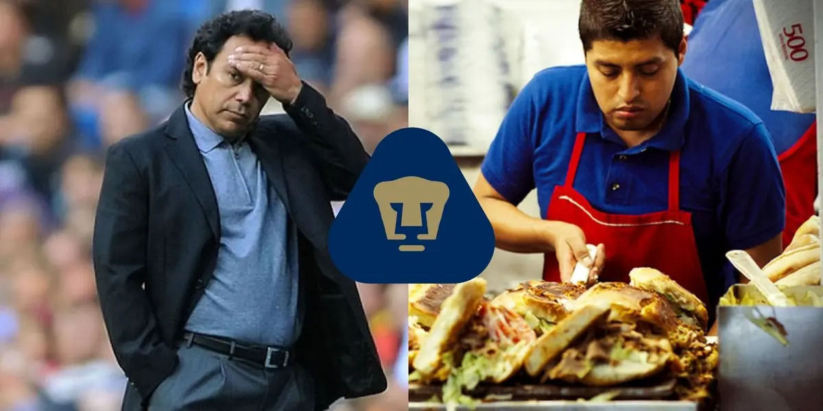 El único jugador de Pumas que se atrevió a sentar a Hugo Sánchez, ahora vende tortas