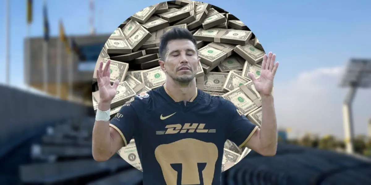 El veterano encontró en Pumas la mejor de las oportunidades para garantizar su futuro