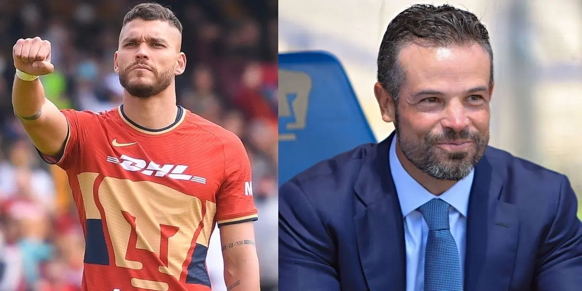 El zaguero argentino no estuvo ni en la banca en el partido ante Juárez