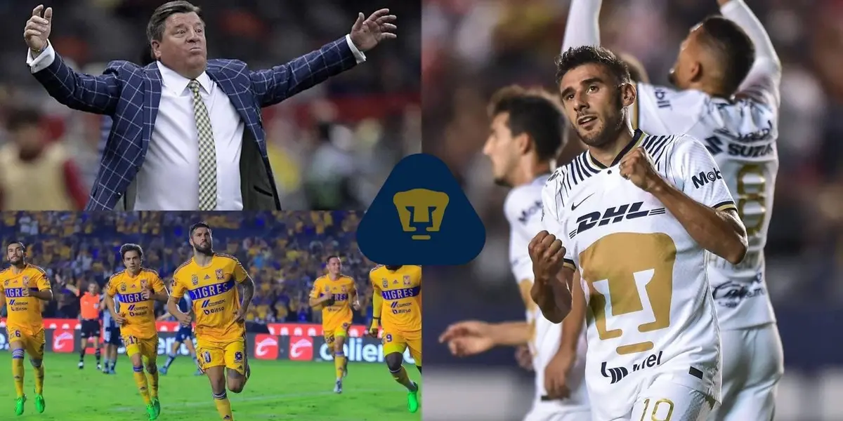 En Tigres la pasa mal y se ve cada vez más cerca de Pumas