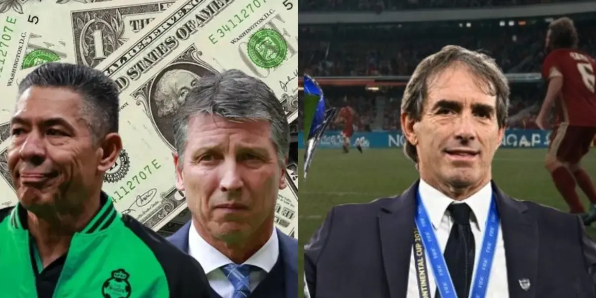 Entrenadores de la Liga MX que no tienen trabajo, a la derecha, Almada con Pachuca (Fuente: Nación Fútbol y Cancha)