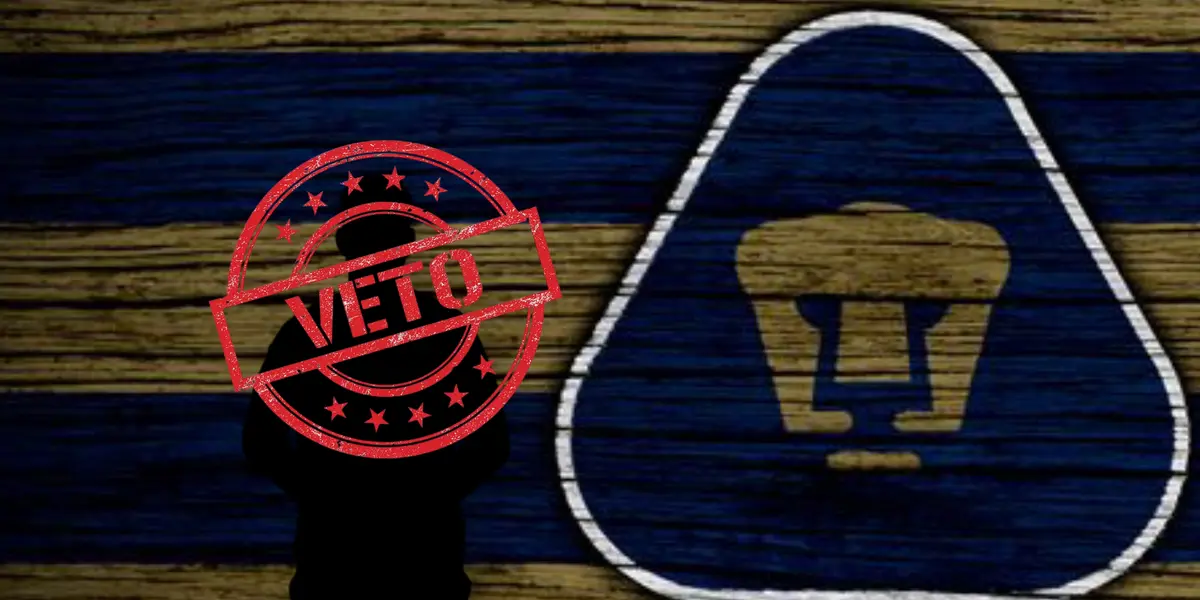 Escudo de Pumas en fondo de pantalla