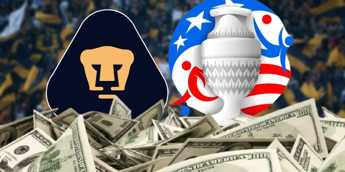 Escudo de Pumas y Copa América / Foto: Agencias