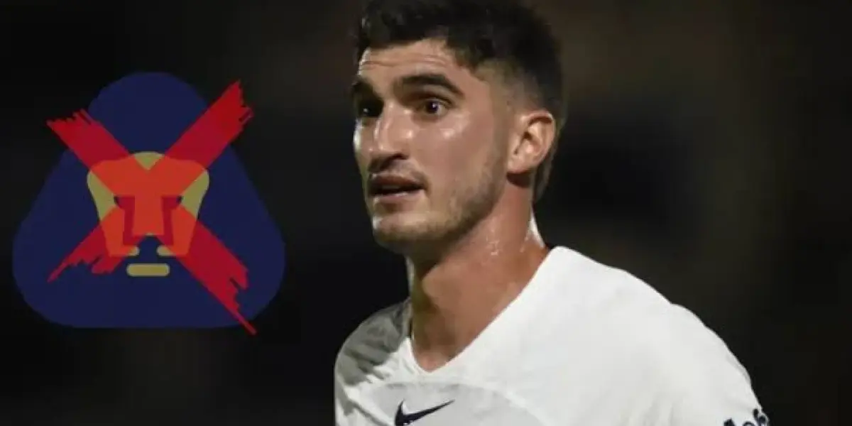 Escudo de Pumas y Gustavo del Prete