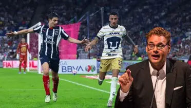 Faitelson en el Rayados vs Pumas/FOTO: Récord