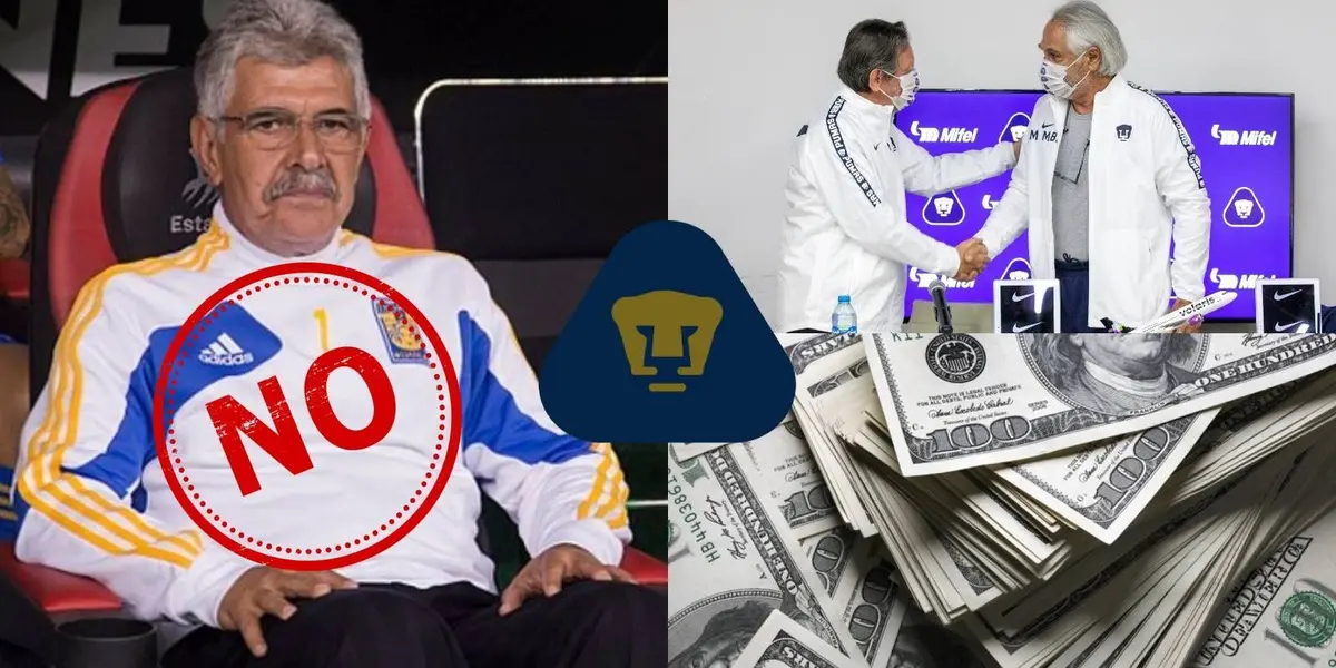 Ferretti se alejó de Pumas por razones más allá del dinero