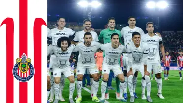 Foto oficial de Pumas con Chivas