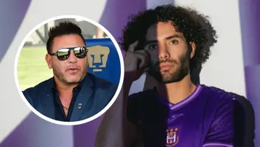 Foto: redes de Pumas y Anderlecht.