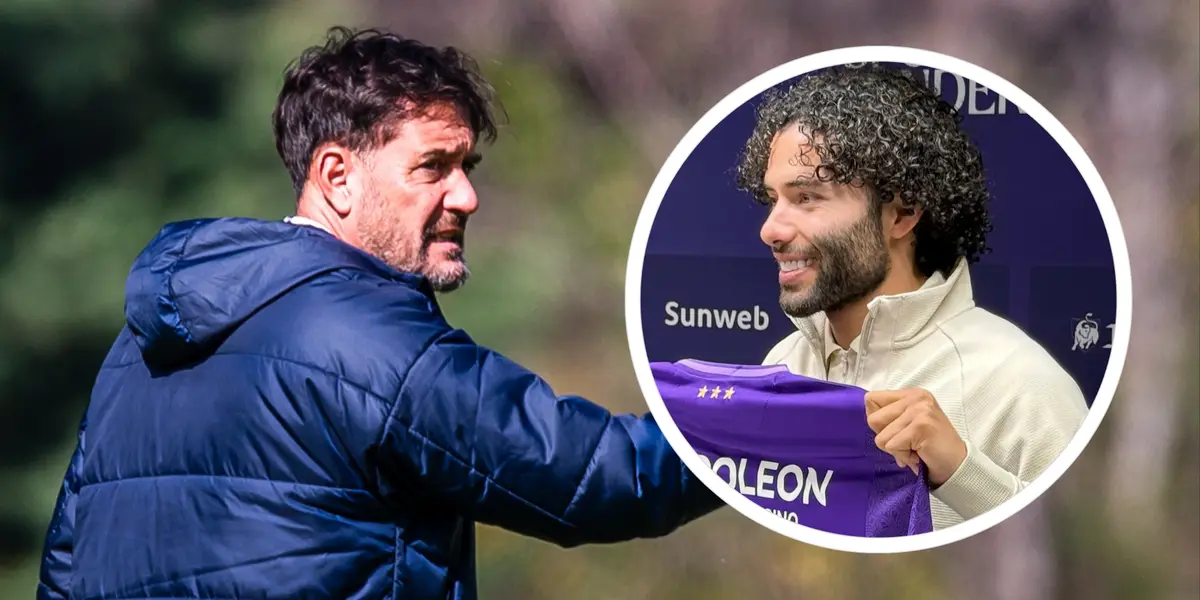 Foto: redes de Pumas y Anderlecht.