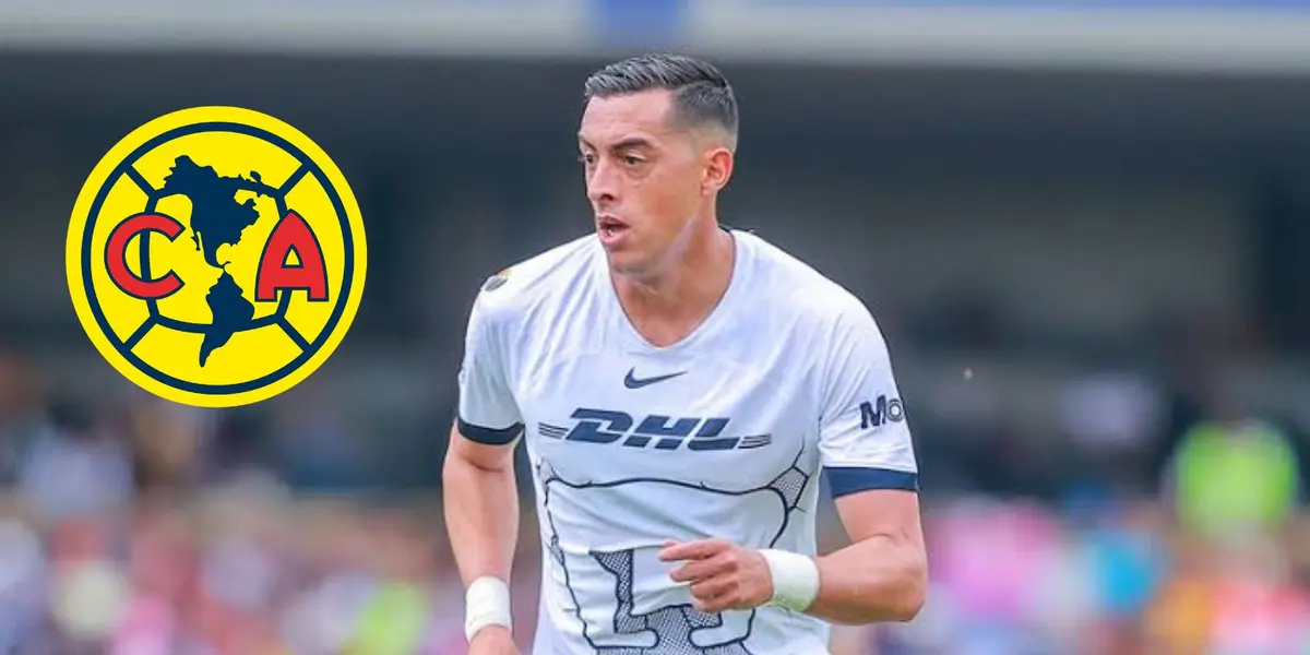 Funes con escudo de América/FOTO: La prensa