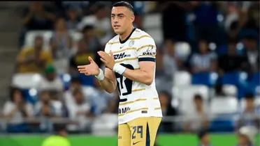 Funes Mori no ha cumplido con Pumas desde su llegada / Foto: IG @rogeliofm9