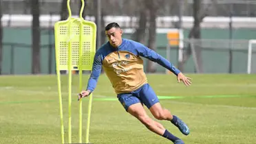 Funes Mori ya entrena al parejo de sus compañeros por lo que podría ser tomado en cuenta para jugar el domingo contra Xolos de Tijuana