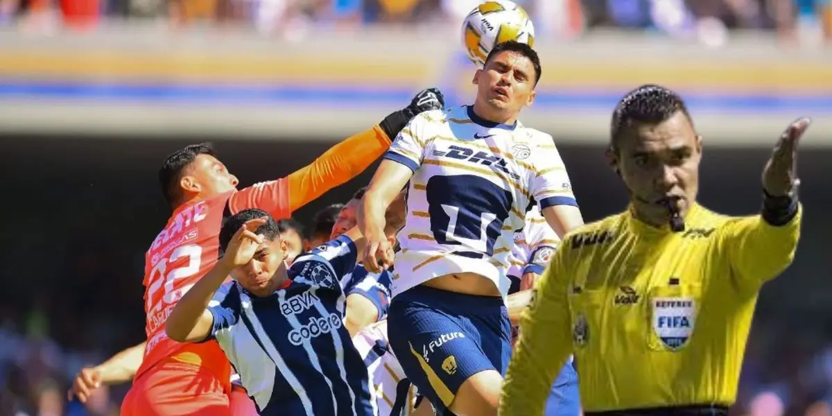 Gato Ortíz en el Pumas vs Rayados/FOTO: Tv Azteca