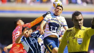 Gato Ortíz en el Pumas vs Rayados/FOTO: Tv Azteca