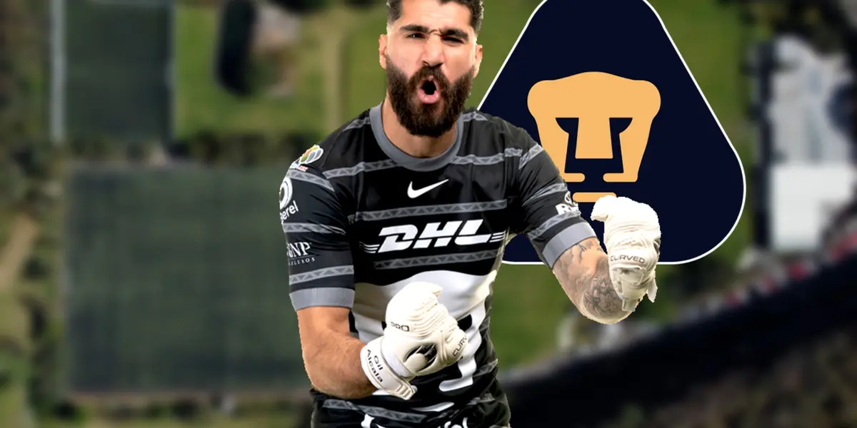 Gil Alcalá con Pumas / Foto: PUmasMX