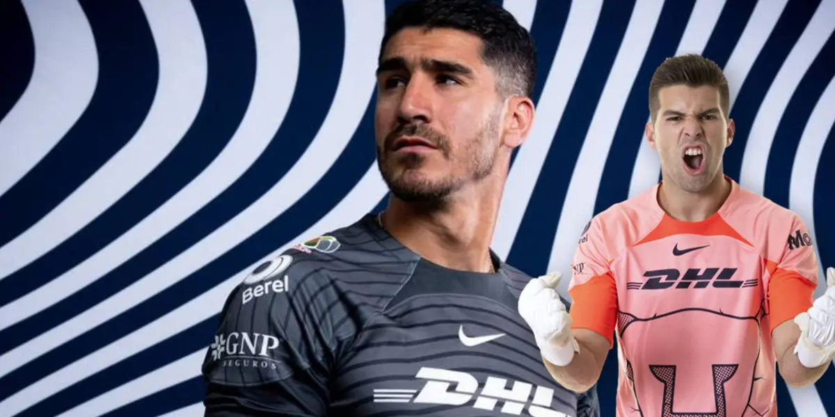 Gil Álcala y Julio González con Pumas