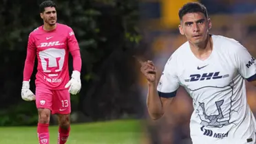 Gil Alcalá y Memo Martínez con Pumas | Foto: Mexsport y Fútbol Total