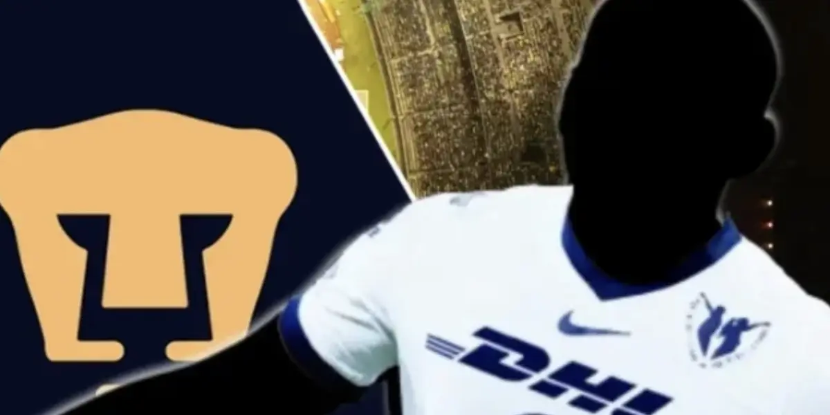 Goleador festeja tanto de Pumas (Fuente Nación Fútbol)