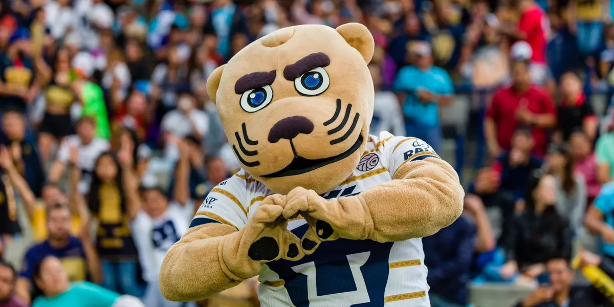 Goyo alienta a la grada / @PumasMX