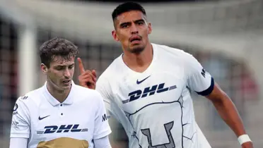 Guillermo Martínez y Juan Ignacio Dinneno en Pumas | Foto: Mexsport