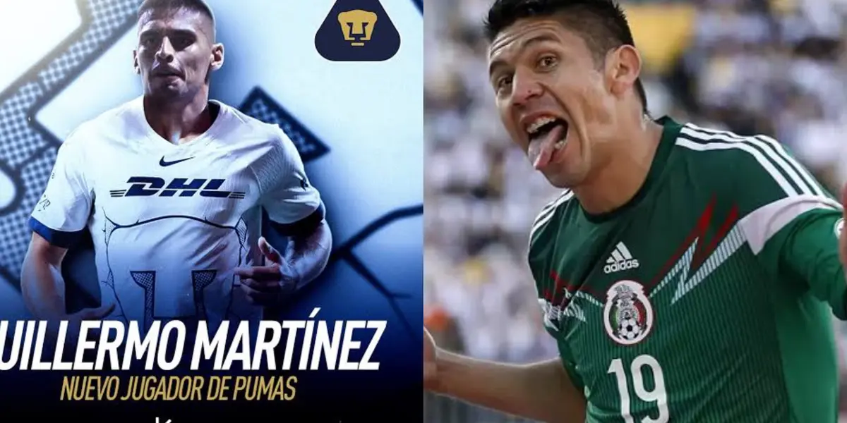 Guillermo Martínez y Oribe Peralta con Selección Mexicana