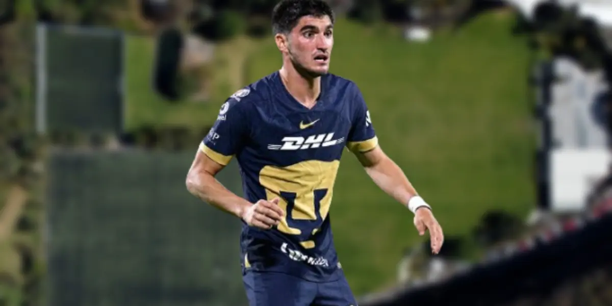 Gustavo del Prete con Pumas / Foto: PumasMX