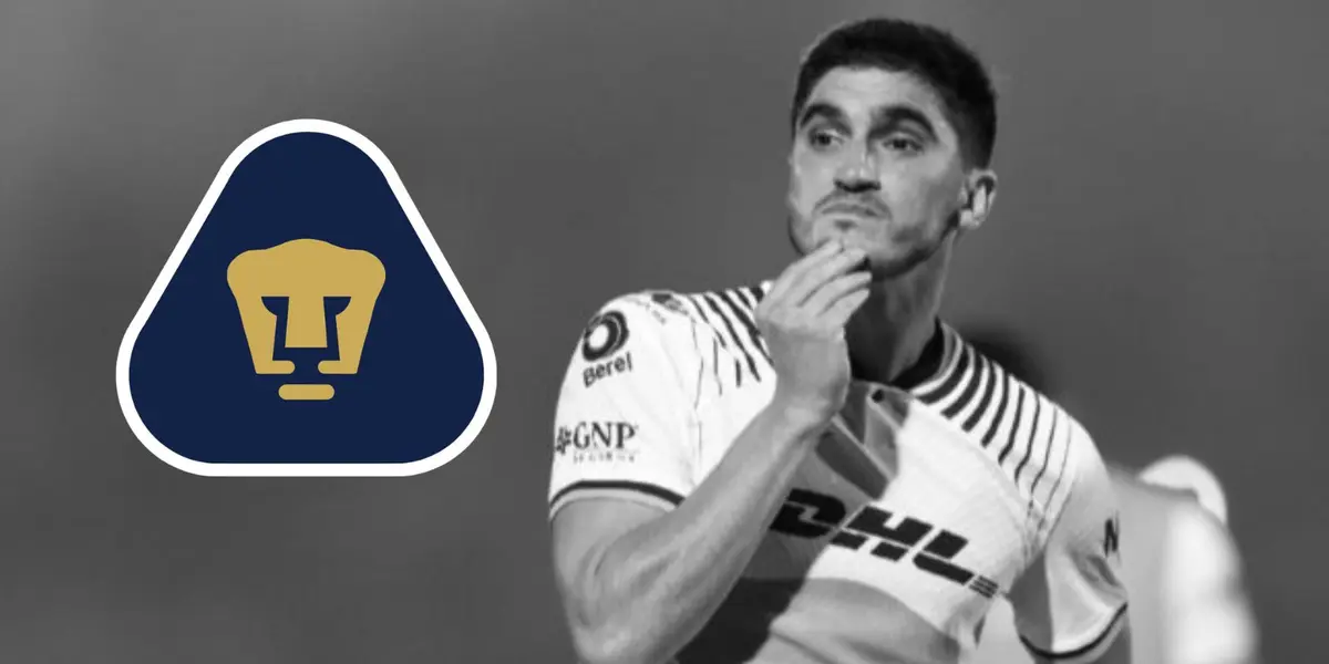 Gustavo Del Prete con Pumas/FOTO: Wikipedia