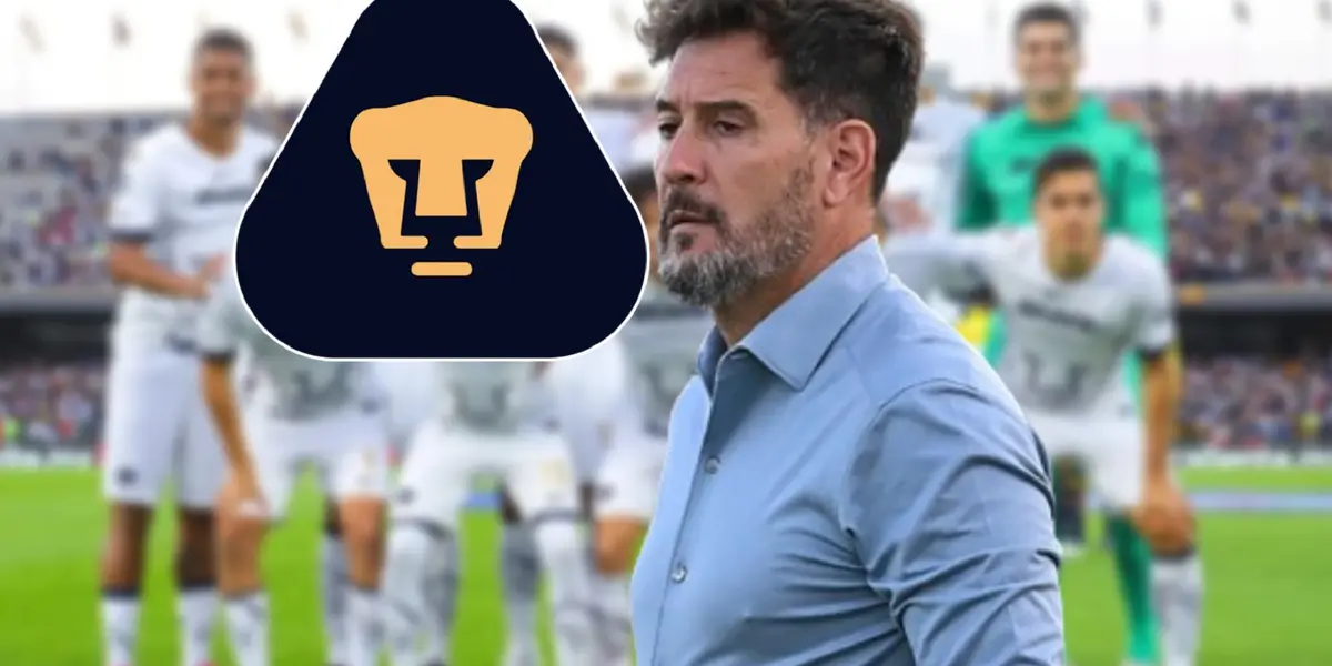 Gustavo Lema con los Pumas