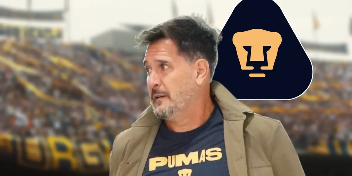 Gustavo Lema con Pumas / Foto: Getty Images