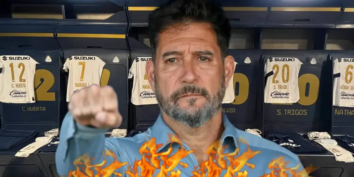 Gustavo Lema con Pumas | Foto: Mexsport e Imago