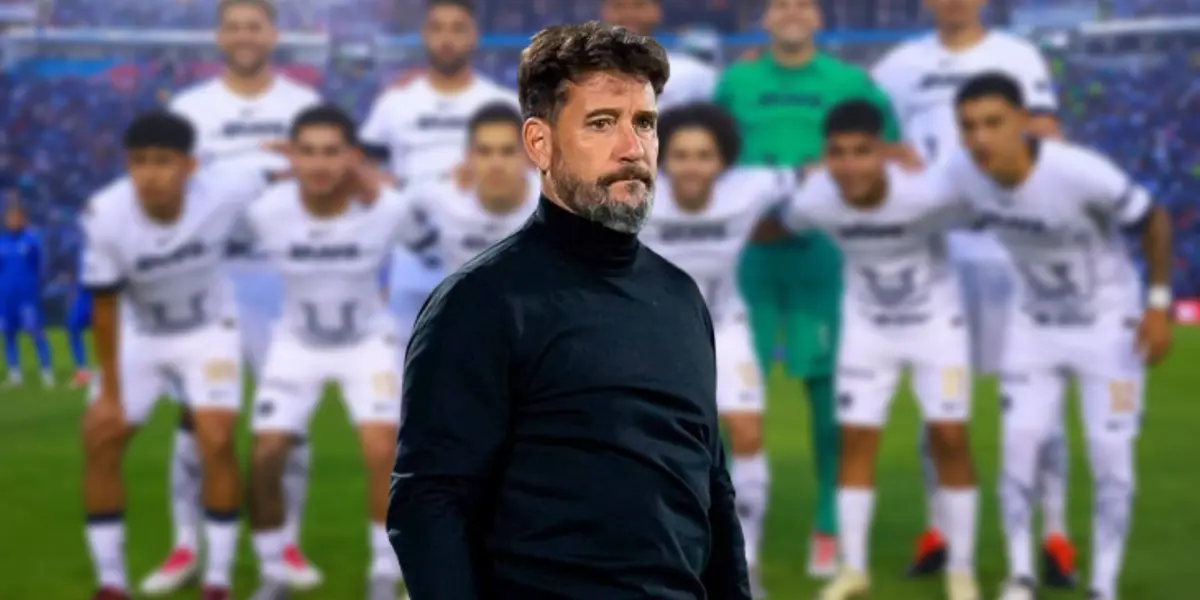 Gustavo Lema con Pumas / Foto: Pumas MX