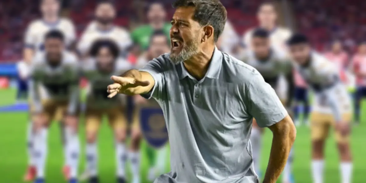 Gustavo Lema con Pumas /Foto: PumasMX