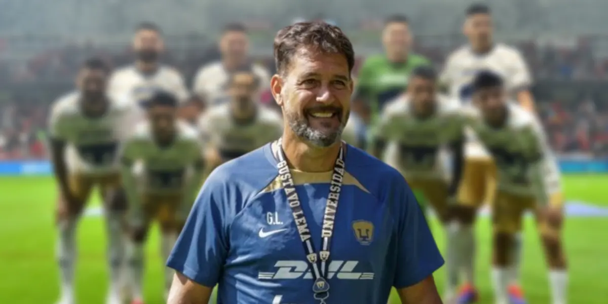 Gustavo Lema con Pumas /Foto: PumasMX