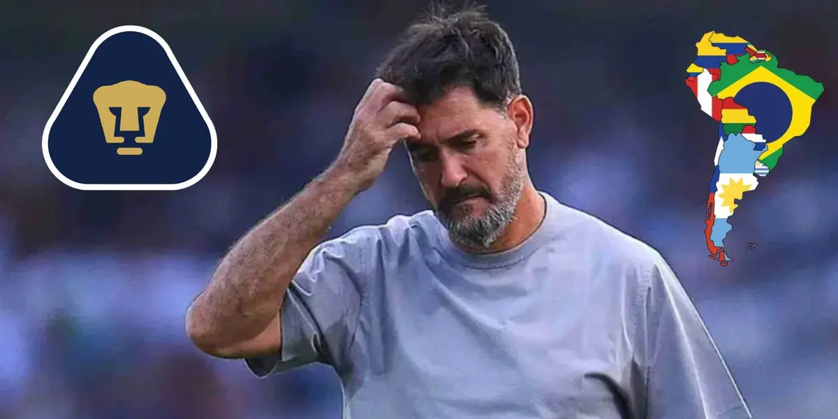 Gustavo Lema con Pumas y Sudamerica/FOTO: Mexsport