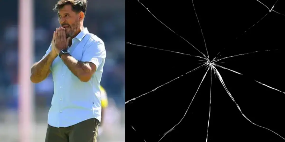 Gustavo Lema desesperado sin saber qué hacer en Pumas (Fuente: Mexsports y Shutter)
