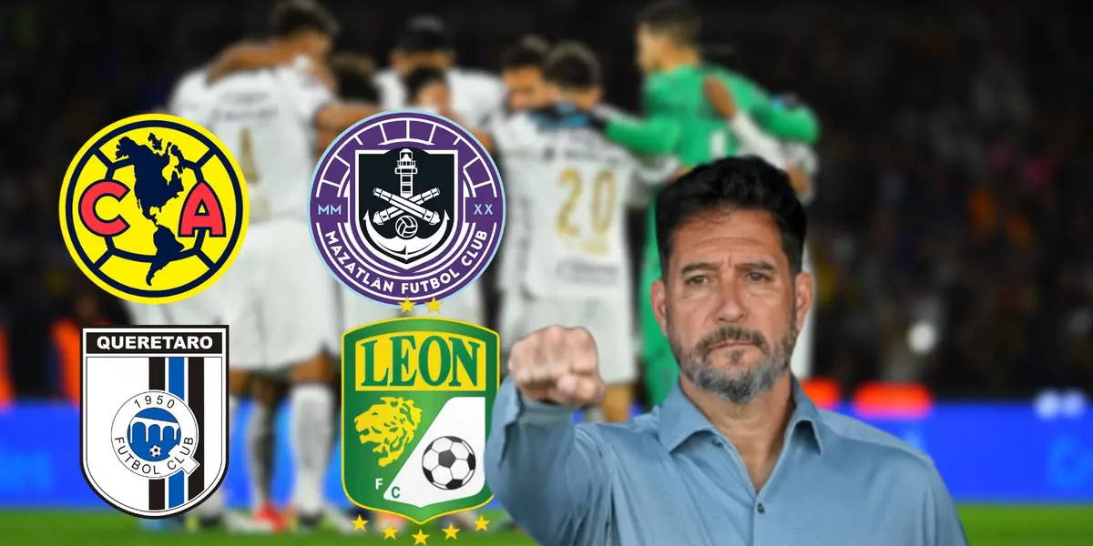 Gustavo Lema durante el himno de C.U. en el Olímpico Universitario