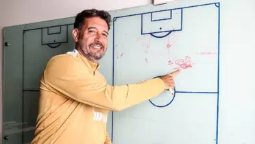 Gustavo Lema en Cantera / @PumasMX